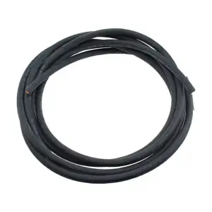 AndyMark Fil de calibre 6 - Longueur 10ft, Noir, EPDM flexible