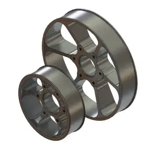 AndyMark AM14U5 Amélioration de Roue 6 Roues Drop Center, Roue de Performance 6in.