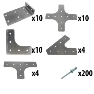 AndyMark Pack de Démarrage Gusset Basic