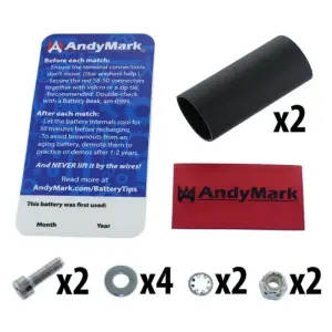 AndyMark Kit de matériel pour câble de batterie