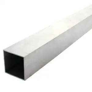 AndyMark Box Tube Extrusion Longueur 1ft., Profil 2 x 2in., Épaisseur de paroi 0.063in.