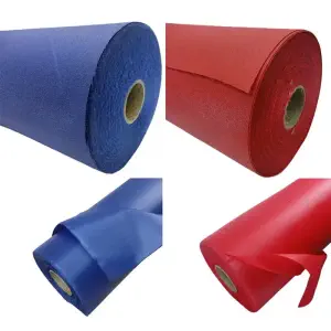 AndyMark Tissu de pare-chocs Bleu, 48+ x 20 pouces Longueur, 1000 Denier Nylon (Cordura)