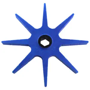 AndyMark Compliant Star Alésage Hexagonal 1/2in., Duromètre 50A