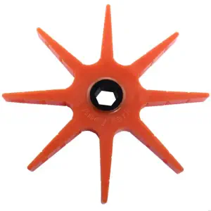 AndyMark Compliant Star 1/2in. Hex Bore, Duromètre 40A
