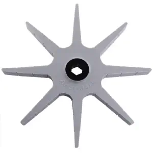 AndyMark Compliant Star Alésage Hexagonal 3/8in., Duromètre 80A