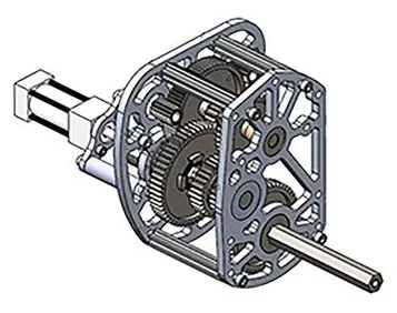 EVO Shifter Short Hex Shaft, StageA 3 Stage - Dimensions