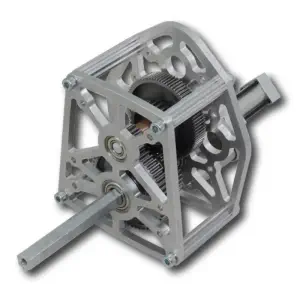 AndyMark EVO Shifter am14u Family Arbre Hexagonal, StageA 2 Étages - Taux de Réduction 07.56:1, StageB 2 Étages - Taux de Réduction 22.67:1