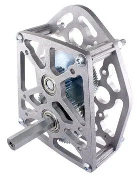 EVO Slim 14.17:1 Gearbox with 2 in Shaft Length - Dimensions