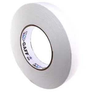 AndyMark Ruban Gaffers 1 pouce x 165 pieds Blanc
