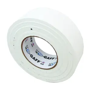 Cinta Gaffers AndyMark 2 pulg x 50,29 m Blanca