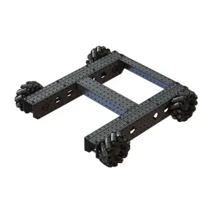 AndyMark MecanAM FTC Châssis Sans Moteur, Roue Mecanum BB