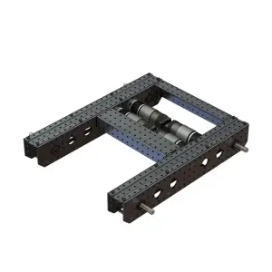 AndyMark MecanAM Châssis FTC NeveRest Orbital 20 à 1 Moteur (sans Roue)