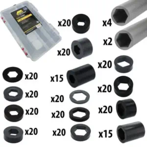 AndyMark Kit d'Espaceurs Hexagonaux Mixtes