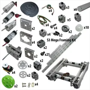Kit de démarrage FTC avec mosaïque GTO et méga kit S3