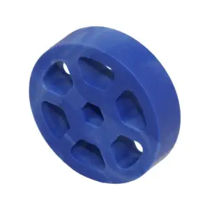 AndyMark Roue Compliant 2in. Hex 3/8in. Diamètre 2in Bleu