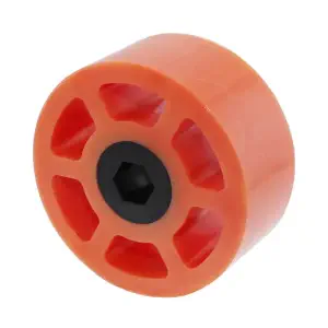 AndyMark Roue Compliant HD 2.25in. Hex 3/8in. Orange