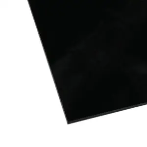 AndyMark Polycarbonate Sheet 24 pouces x 24 pouces 0.118 pouces Épaisseur Noir