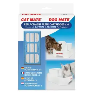 Cartuchos de Filtro de Repuesto para Fuente para Mascotas Closer Pets (6pzas)