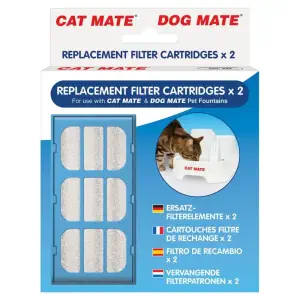 Cartuchos de Filtro de Repuesto para Fuente para Mascotas Closer Pets (2pzas)