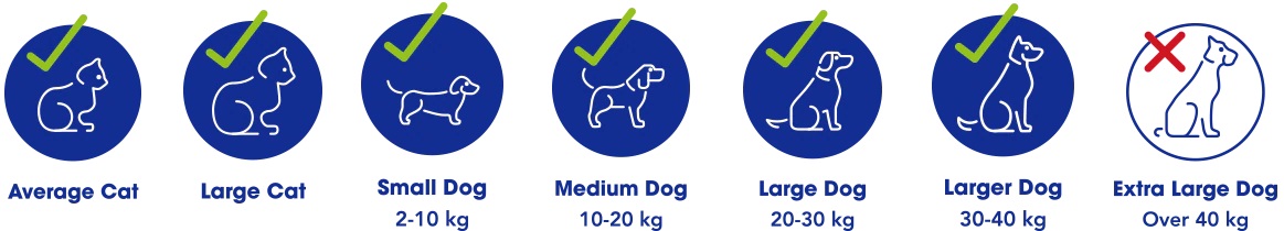 Grande porte pour chien Dog Mate avec doublure (marron) - Cliquez pour agrandir