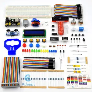 Kit de Démarrage de Capteur de Distance à Ultrasons Adeept pour Raspberry Pi