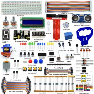 Kit de Démarrage de Capteur de Distance à Ultrasons Adeept pour Raspberry Pi