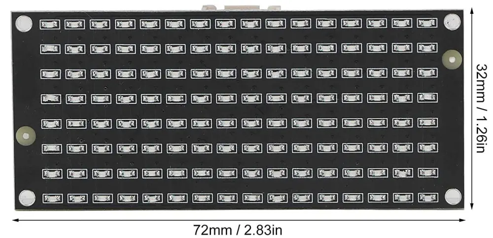 Adeept 8x16 LED Matrix Display Module for Outdoor Advertising Signs