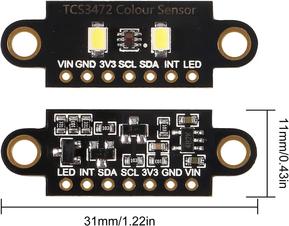 Adeept RGB-Farbsensor-Modul (3x)