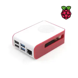 Adeept Boîtier de protection blanc et rouge pour Raspberry Pi 4B