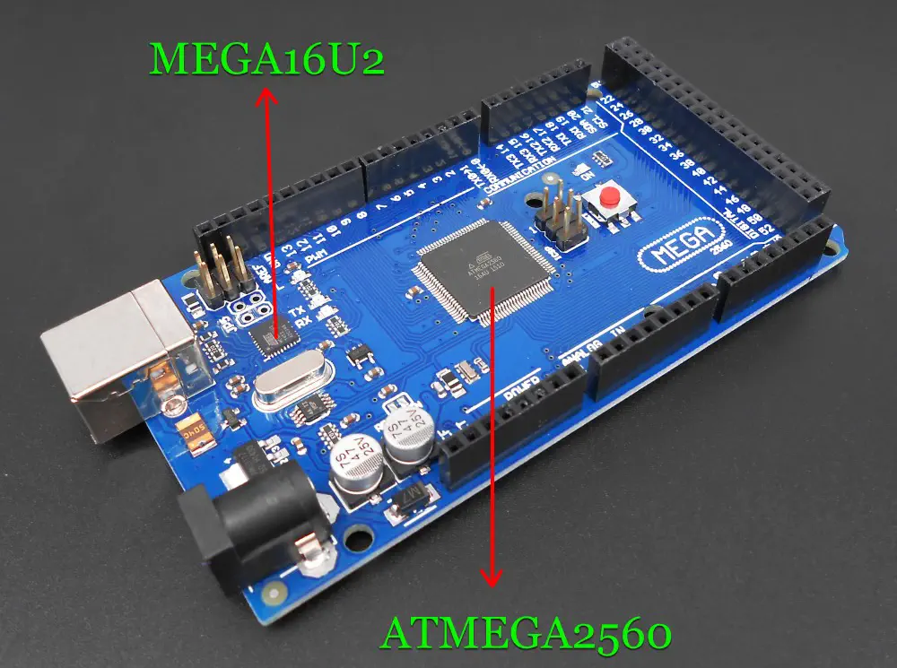 Microcontrolador ATmega2560 de Adeept - Haga Clic para Ampliar