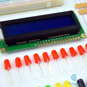 Adeept Kit de Départ LCD1602 pour Microcontrôleur Uno/Nano