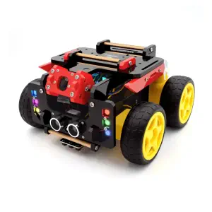 Adeept AWR 4WD Kit de Voiture Robot Intelligente WiFi pour Raspberry Pi