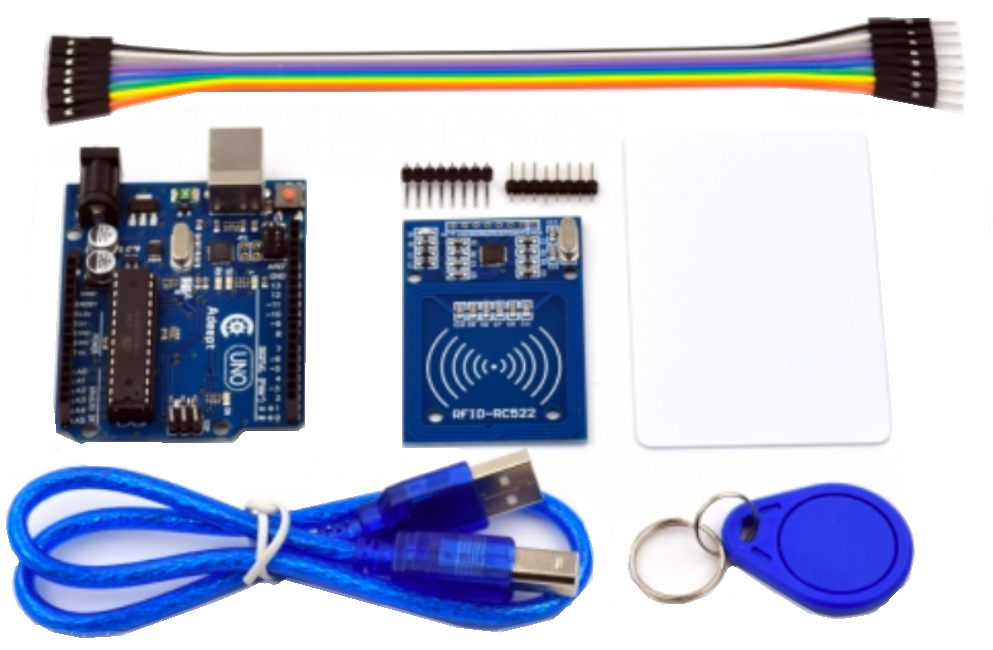 Adeept Kit de Départ RC522 Lecteur RFID avec Uno R3 - Cliquez pour agrandir