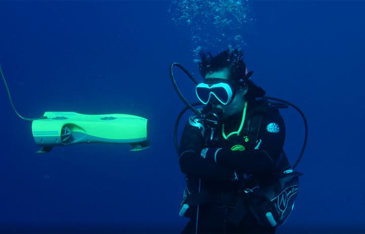 Kit de Exploración de Dron Submarino Nemo c/ cámara 4K UHD - Haga Clic para Ampliar
