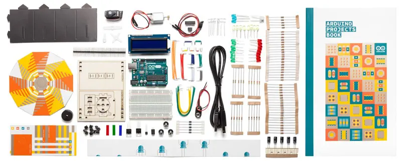 Kit de Iniciación Paquete Escolar de Arduino - Haga Clic para Ampliar