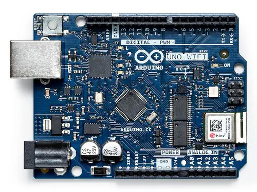 Microcontrolador WiFi Arduino Uno rev2 - Haga Clic para Ampliar