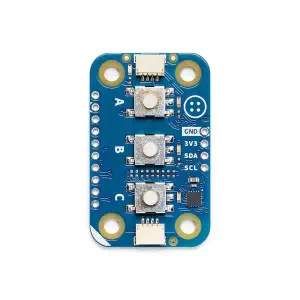 Modulino Buttons avec 3 Boutons-Poussoirs et LEDs