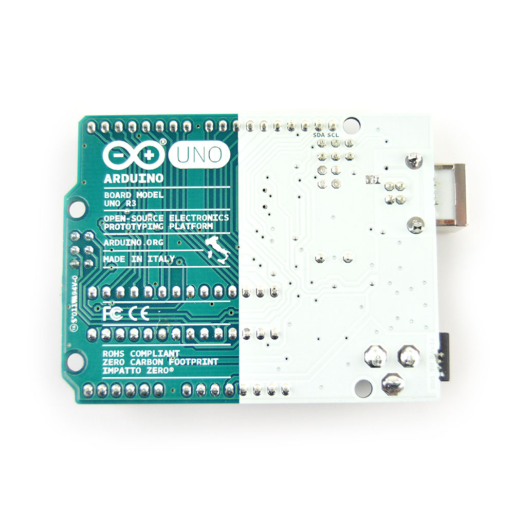 Arduino Uno R3 USB-Mikrocontroller - Zum Vergrößern klicken