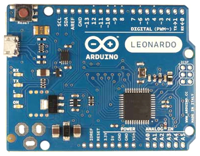 Arduino Leonardo Microcontroller (ohne Stiftleisten)- Klicken Sie, um zu vergrößern
