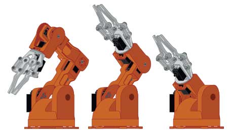 Arduino Braccio++ robotic arm is designed for high-school and university  students - CNX Software