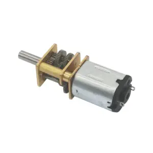 Aslong moteur DC 3V 150rpm Arbre 3mm Mini moteur à engrenages métalliques N20 moteur à engrenages