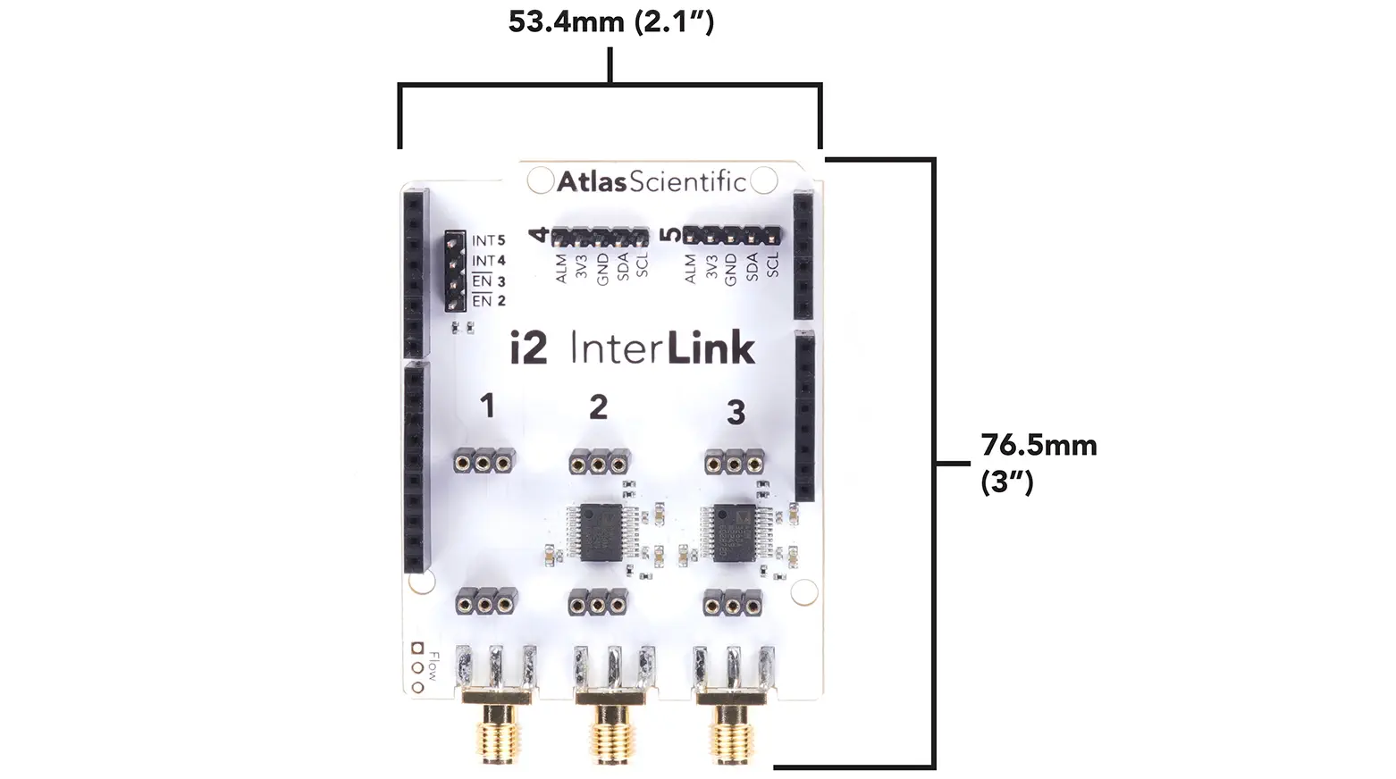 Atlas Scientific i2 InterLink Arduino Shield - RobotShop