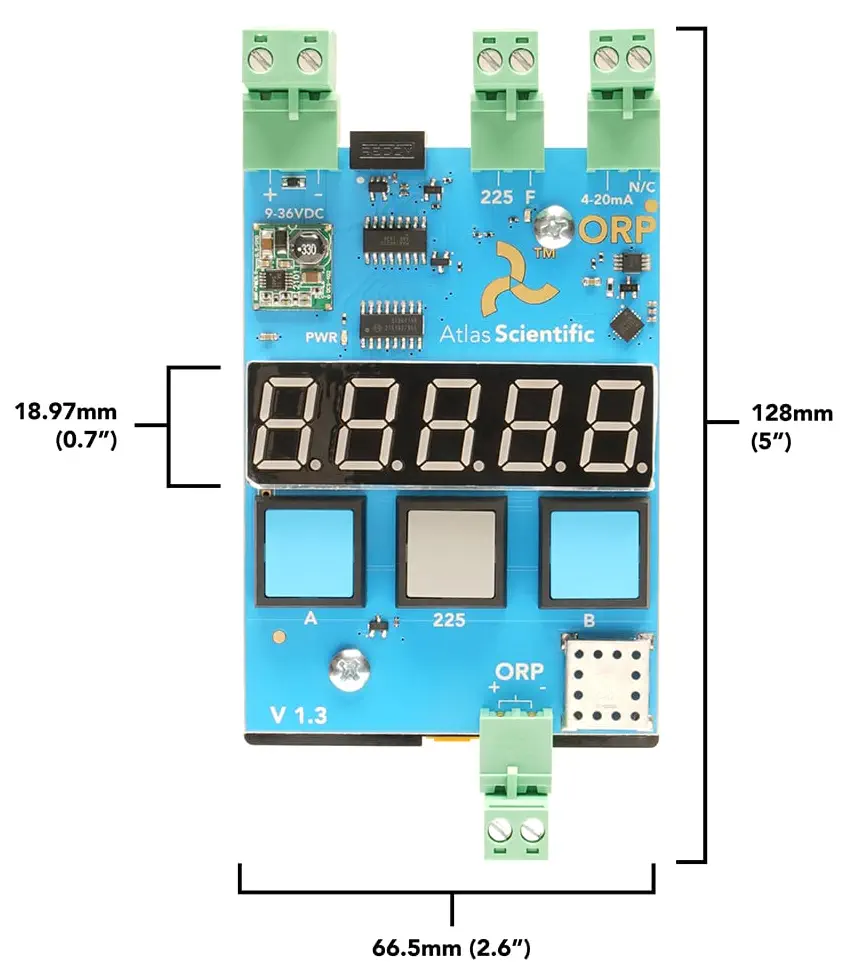 Industrial ORP Kit Dimensions - Dimensions