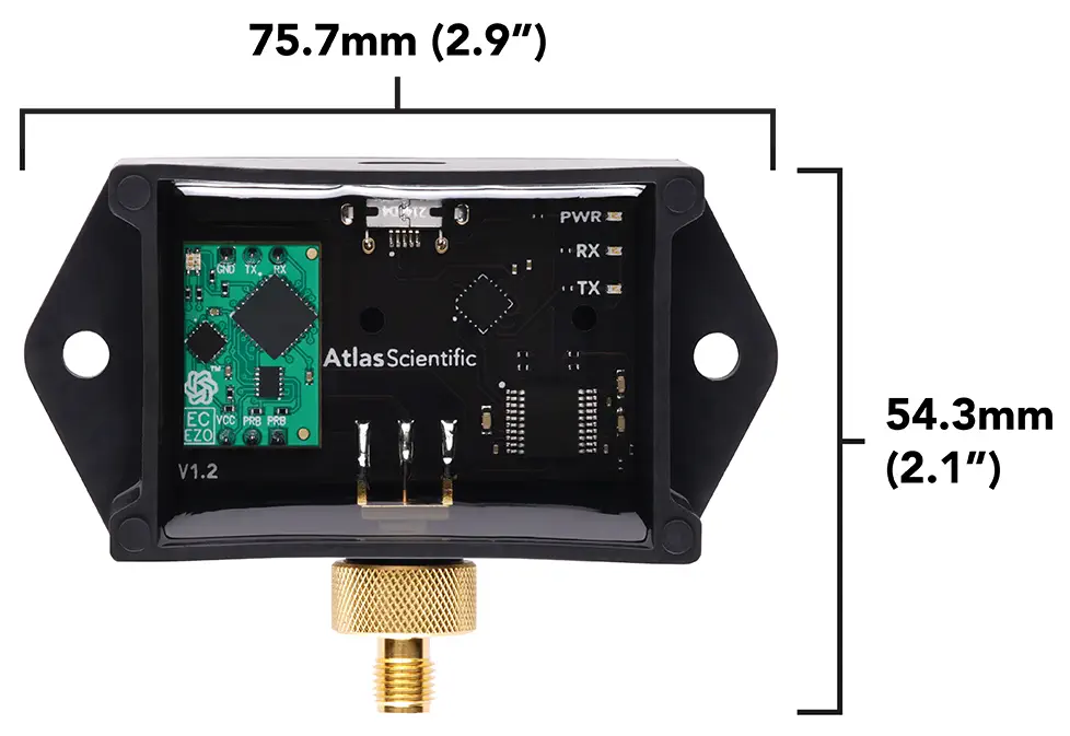 EZO Complete-Conductivity™ with Dimensions - Dimensions