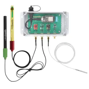 Atlas Scientific Kit Hydroponique Wi-Fi K 0,1 - 0 à 50,00 μS/cm avec Sonde pH de Qualité Laboratoire