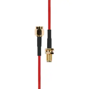 Atlas Scientific Câble d'extension SMA Mâle à SMA Femelle - Rouge 3m