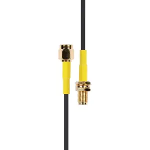 Atlas Scientific Câble d'extension SMA Mâle à SMA Femelle - Jaune 30m