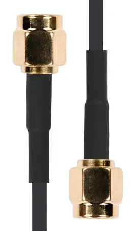 SMA Male to SMA Male Extension Cable - Green 7.5m - Dimensions