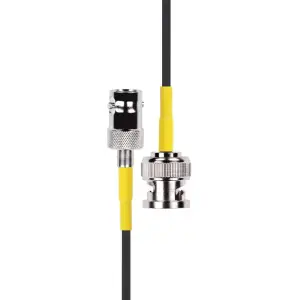 Atlas Scientific Câble d'extension BNC mâle à BNC femelle - Jaune 30m