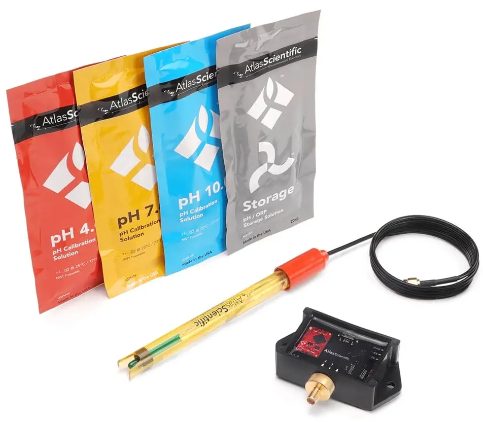 EZO Complete-pH Kit w/ Spear Tip pH Probe - Dimensions